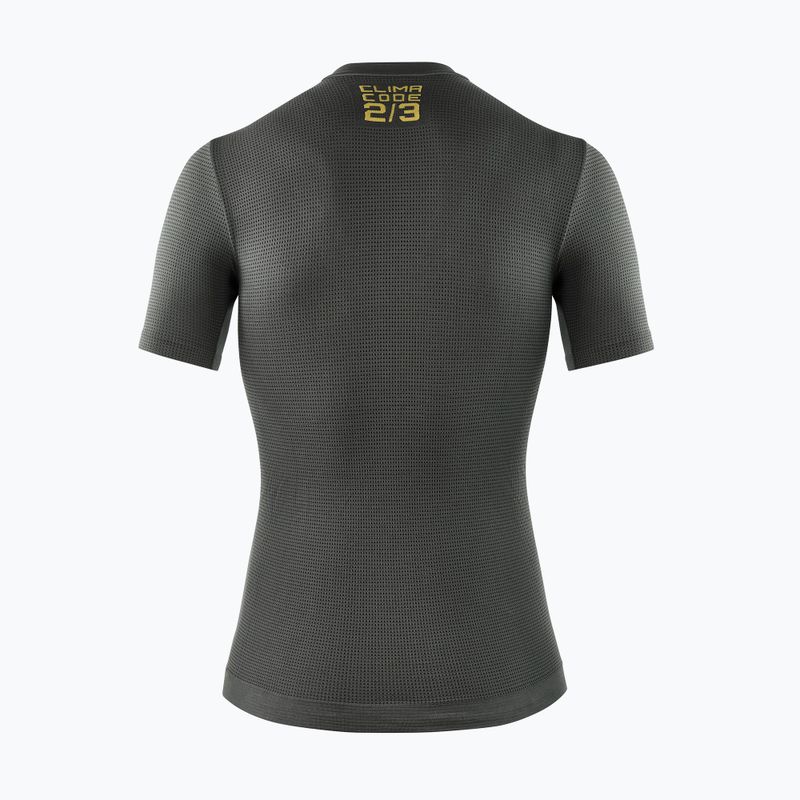 Herren ASSOS Spring Fall Skin Layer P1 Radtrikot anthrazit grau 2