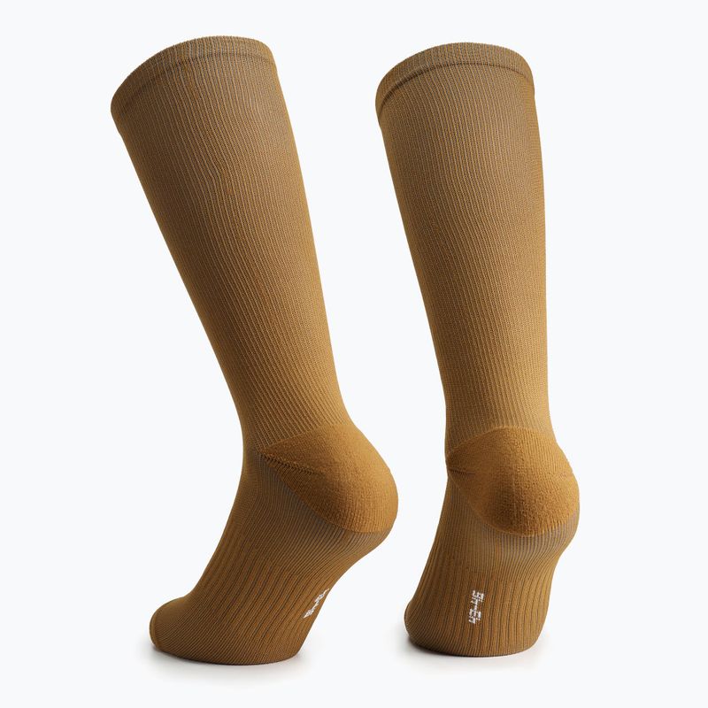 ASSOS Frühling Fall Unisea Bronze Asche Fahrradsocken 2