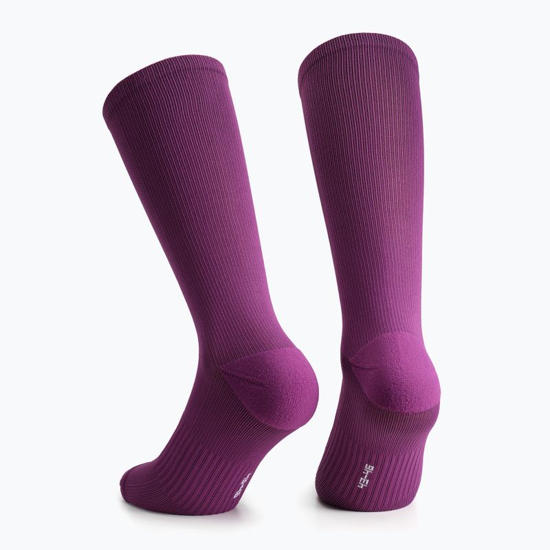 ASSOS Frühling Fall Unisea Fahrradsocken Alchemie lila 2