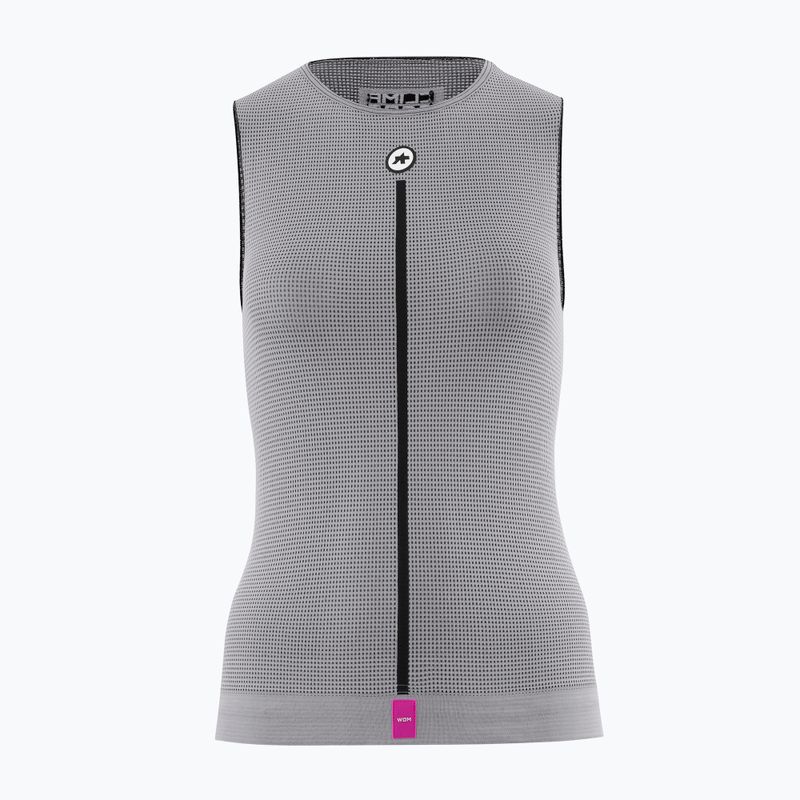Funktionsunterhemd für Radsport Damen ASSOS Summer NS Skin Layer P1 grey