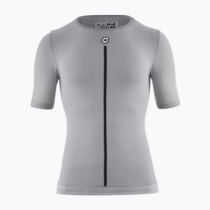 Herren-Radsport-Sweatshirt ASSOS Summer Skin Layer P1 grau