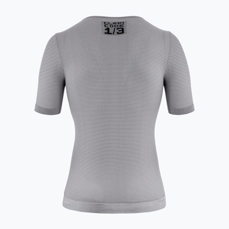 Herren-Radsport-Sweatshirt ASSOS Summer Skin Layer P1 grau 2
