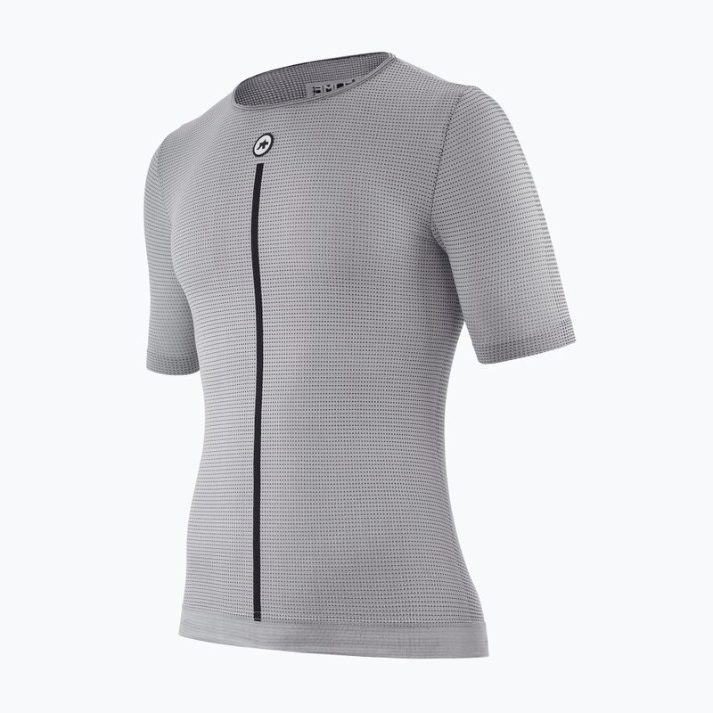 Herren-Radsport-Sweatshirt ASSOS Summer Skin Layer P1 grau 4