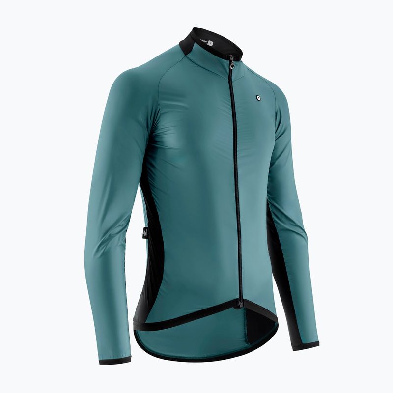 Herren ASSOS Mille GT C2 Wind Foundation grün Fahrradjacke 3