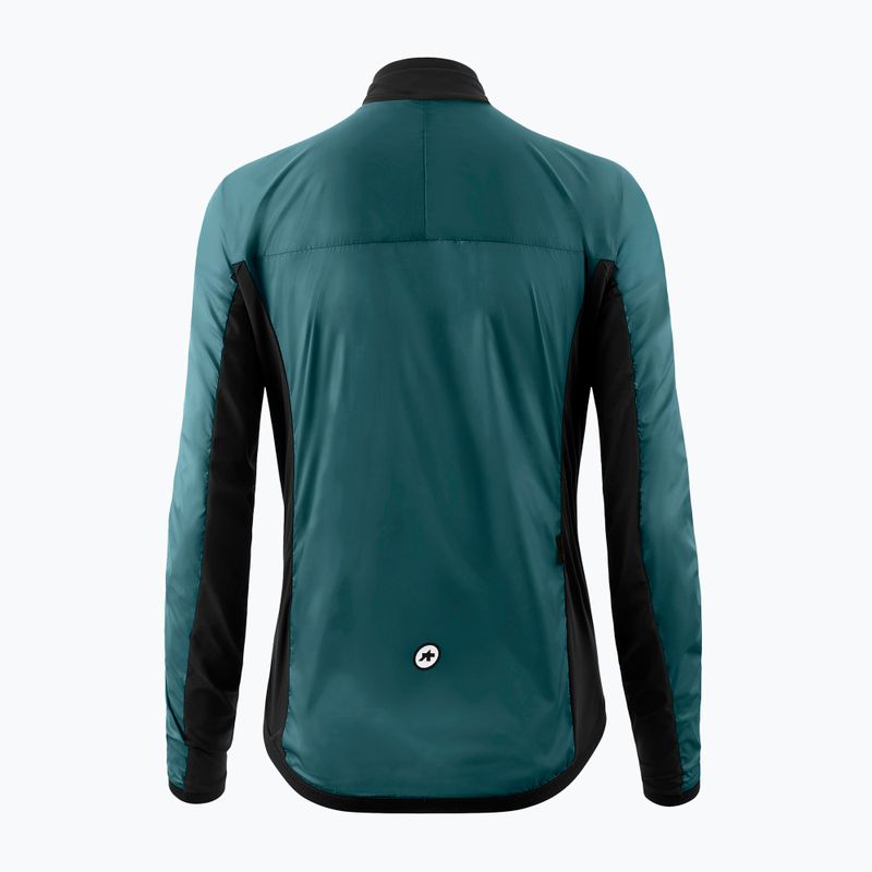 Damen Fahrradjacke ASSOS Uma GT Wind C2 W foundation grün 2