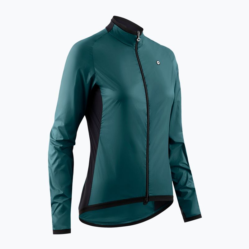 Damen Fahrradjacke ASSOS Uma GT Wind C2 W foundation grün 3