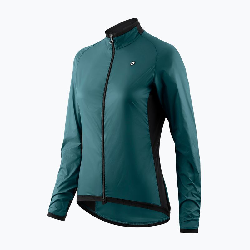 Damen Fahrradjacke ASSOS Uma GT Wind C2 W foundation grün 4