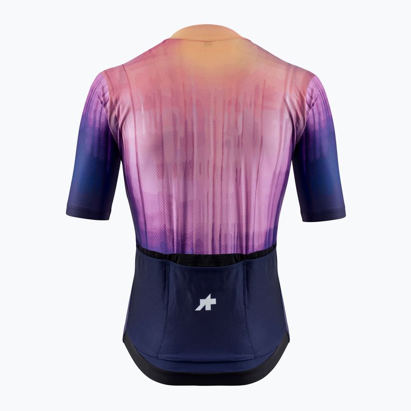 Fahrradtrikot Herren ASSOS Equipe R S11 Surface violet trip 2