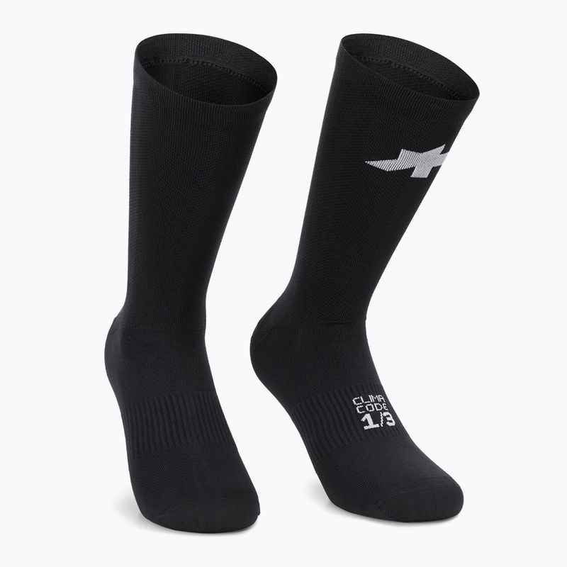 Socken ASSOS Racing S11 precision graphite
