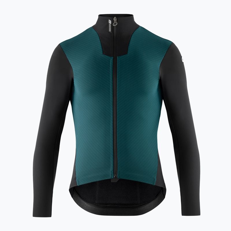Herren ASSOS Mille GT Hashoogi 3/3 Winter S11 Stiftung grün Radfahren Jacke