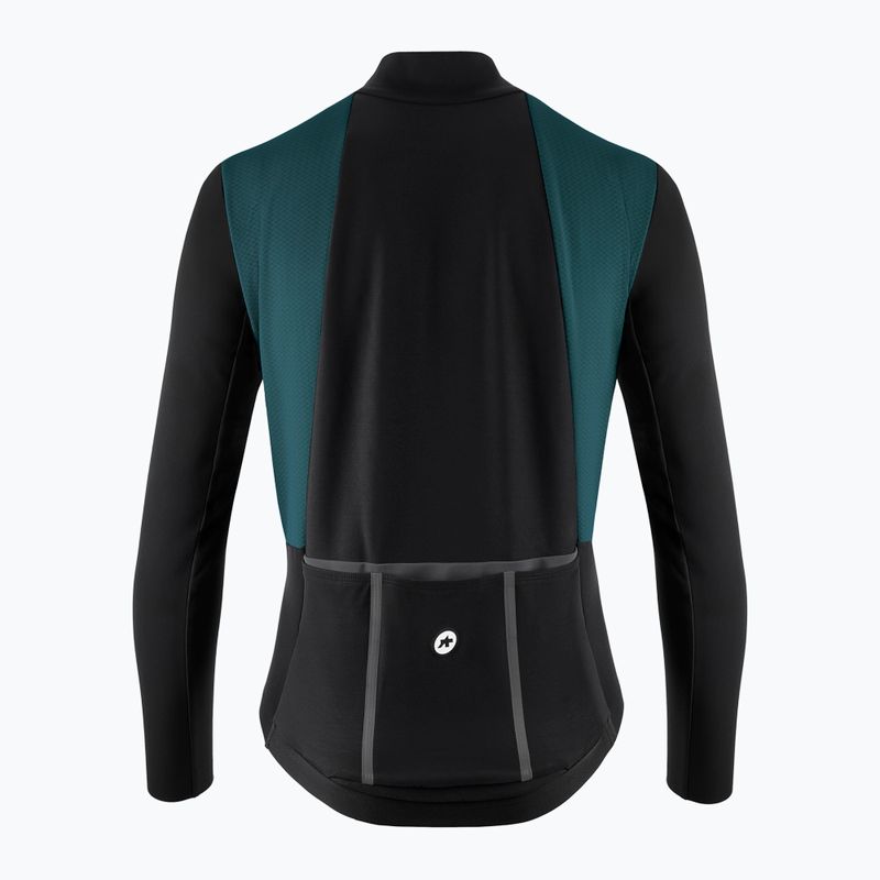 Herren ASSOS Mille GT Hashoogi 3/3 Winter S11 Stiftung grün Radfahren Jacke 2