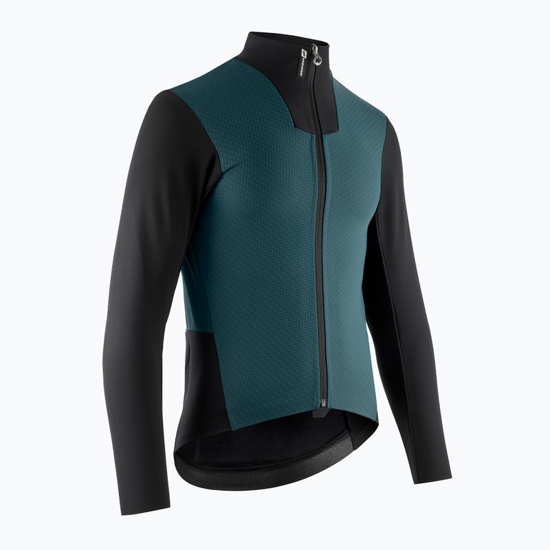 Herren ASSOS Mille GT Hashoogi 3/3 Winter S11 Stiftung grün Radfahren Jacke 3