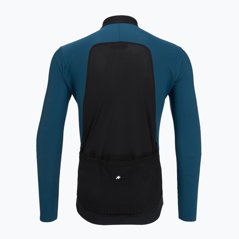 Fahrrad-Longsleeve Herren ASSOS Equipe R S11 Spring Fall petrol blue 2