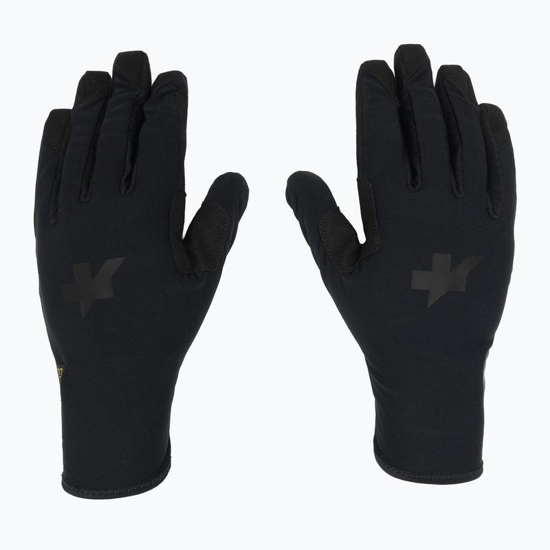 ASSOS Spring Fall P1 schwarz Fahrradhandschuhe 2
