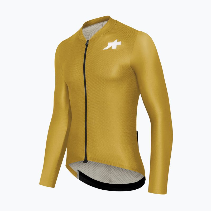 Herren Fahrrad-Langarmshirt ASSOS Mille GT S11 EVO golden yellow 4
