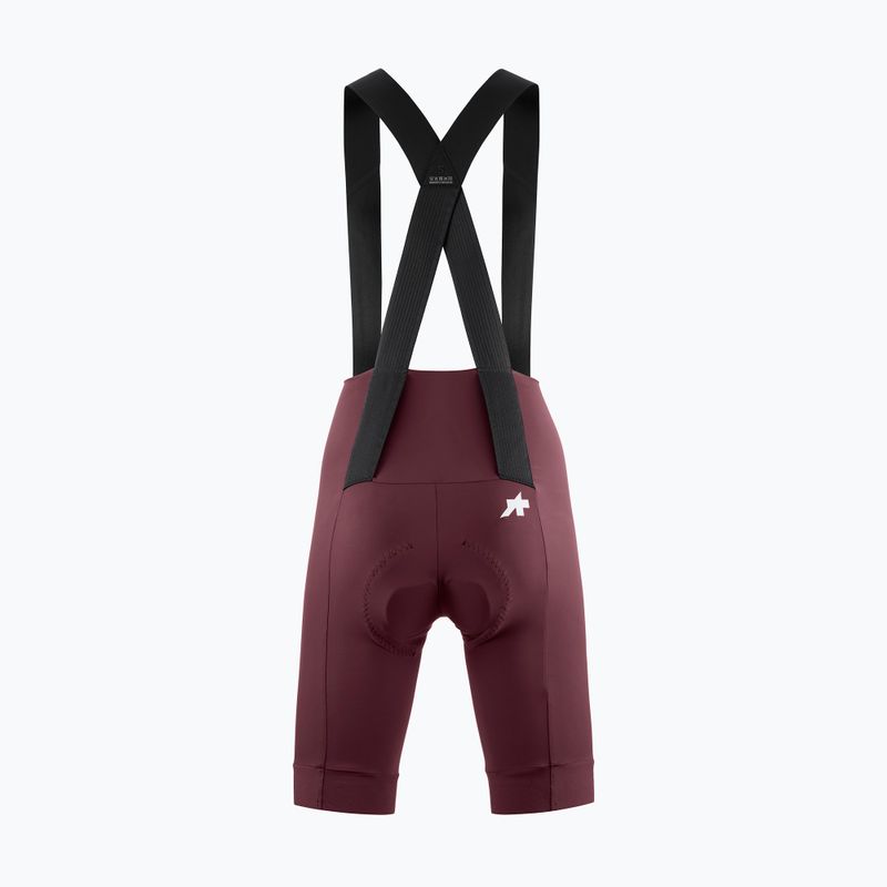 Damen-Radhose ASSOS Uma GT S11 Bib Shorts W burgundy red 2