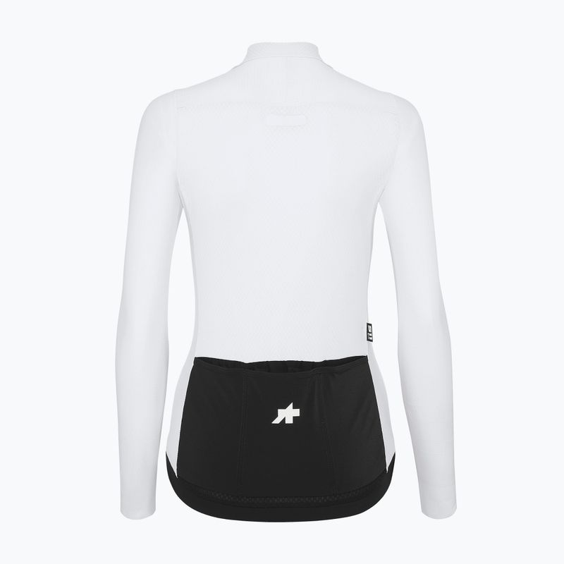 Damen Fahrrad-Langarmshirt ASSOS Uma GT S11 EVO In white 2