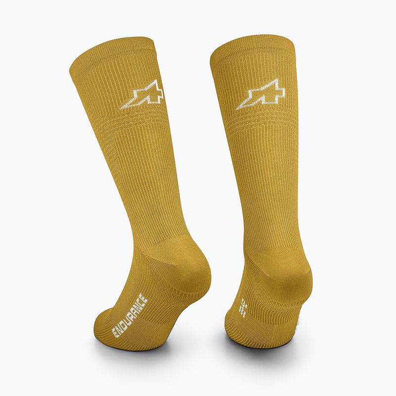 Socken ASSOS Endurance S11 golden yellow 2