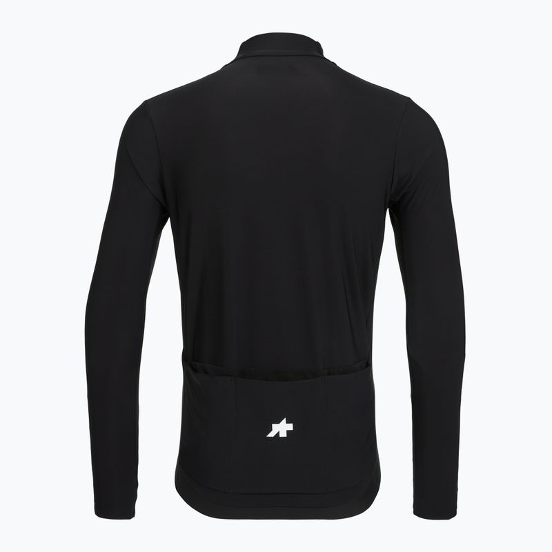 Herren-Radlongsleeve ASSOS Mille GT Spring Fall Jersey S11 black 2
