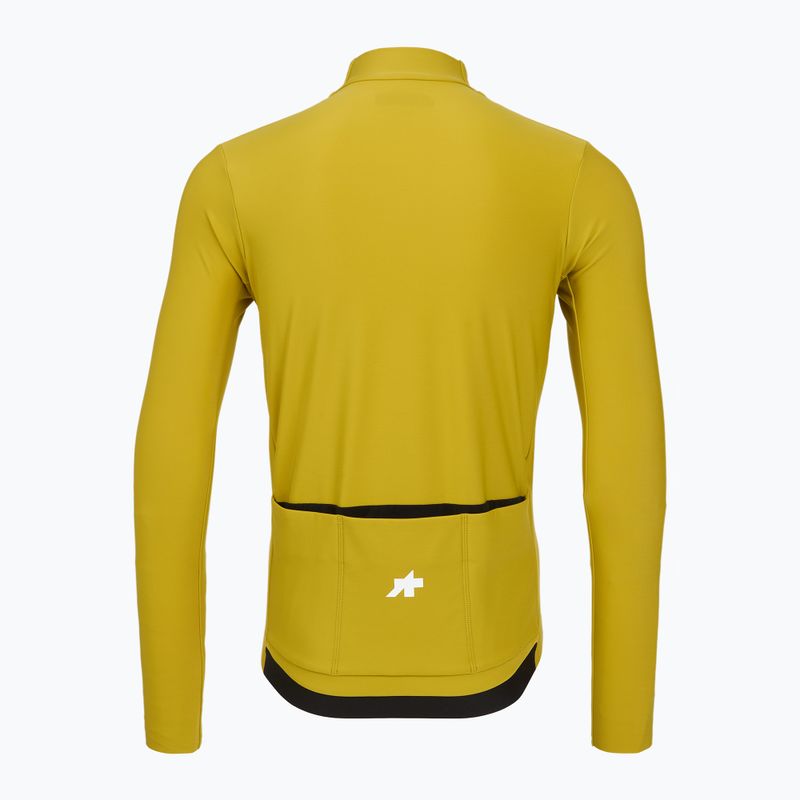 Herren-Radlongsleeve ASSOS Mille GT Spring Fall Jersey S11 golden yellow 2