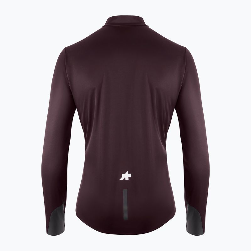 Herren-Fahrradjacke ASSOS Mille GT Shell S11 Evo mulberry brown 2