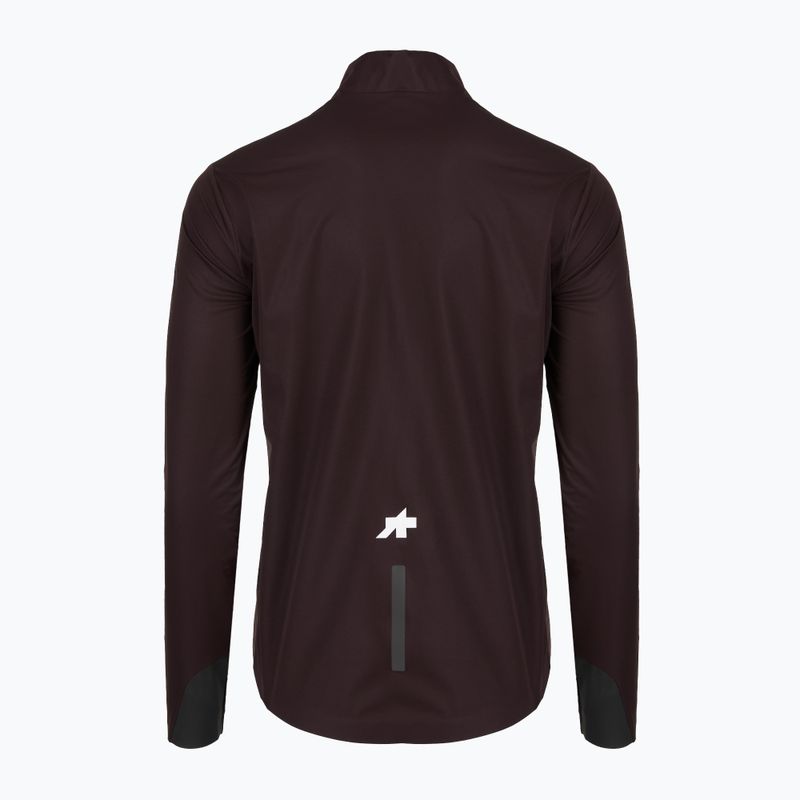 Damen-Fahrradjacke ASSOS Mille GT Shell S11 Evo mulberry brown 2