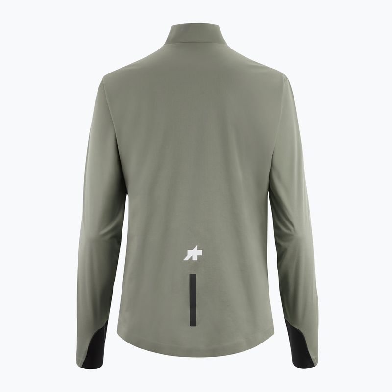 Damen-Fahrradjacke ASSOS Mille GT Shell S11 Evo edge green 2