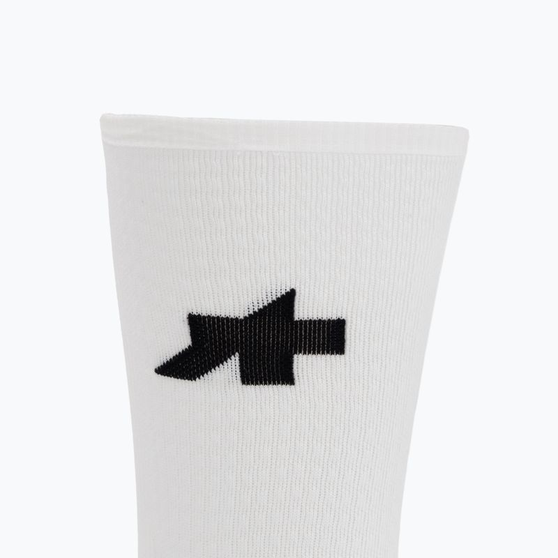 Socken ASSOS Equipe Spring Fall P1 white 3