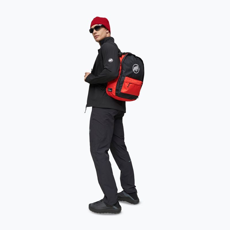 Cityrucksack Mammut Wully 20 l black/mammut red 4