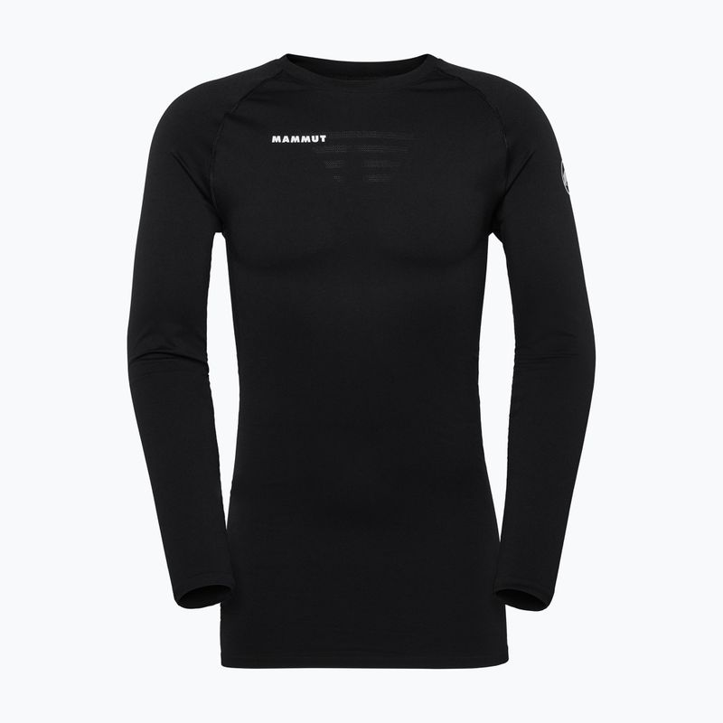 Thermoaktives Herren-Sweatshirt Mammut All-Mountain Seamless BL Mid black/white 4