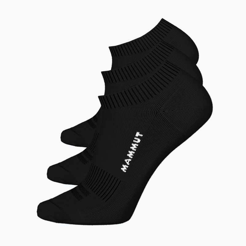 Socken Mammut Everyday Low 3 pairs black/black/black