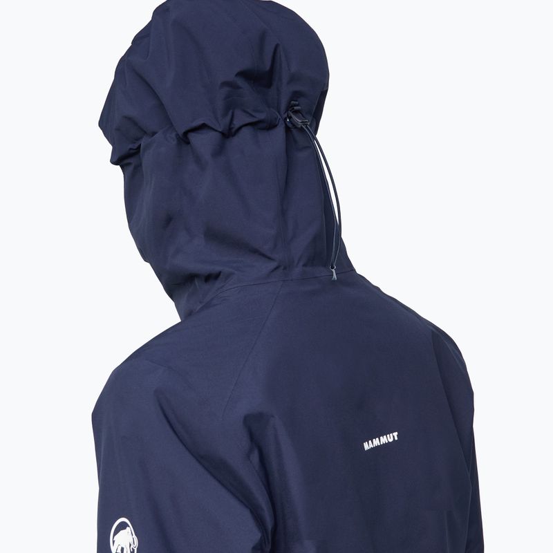Damen-Regenjacke Mammut Linard HS Thermo Hooded Jacket Women marine 6