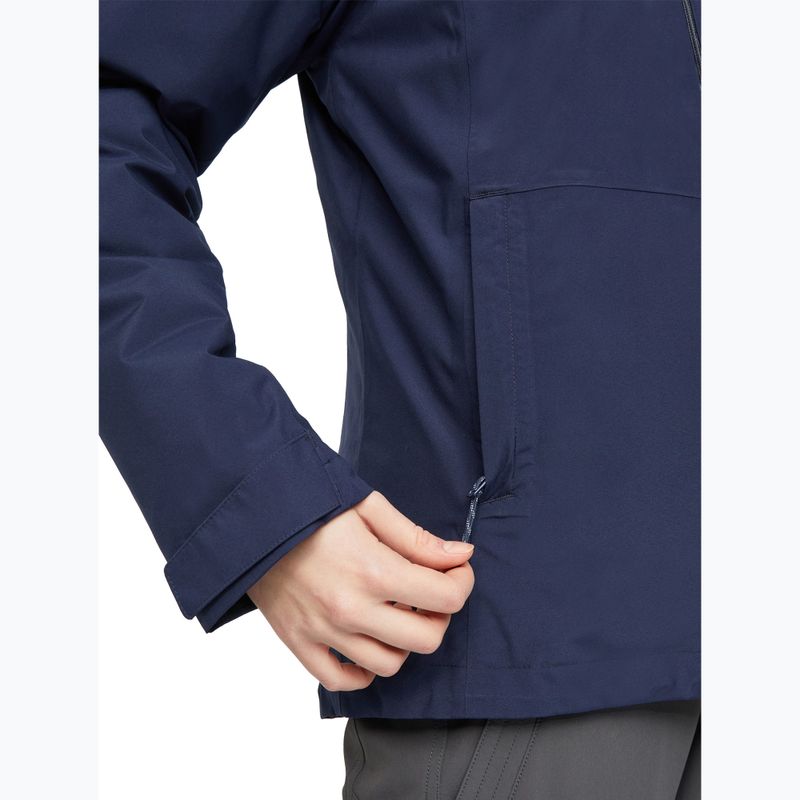 Damen-Regenjacke Mammut Linard HS Thermo Hooded Jacket Women marine 9