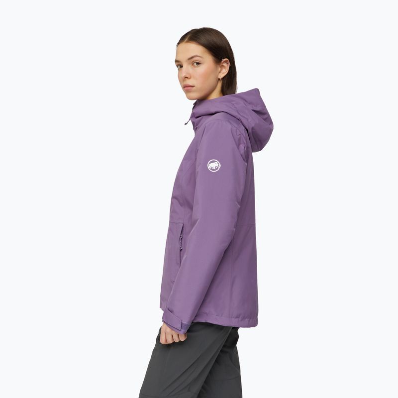 Damen-Regenjacke Mammut Linard HS Thermo Hooded Jacket Women paloja 3