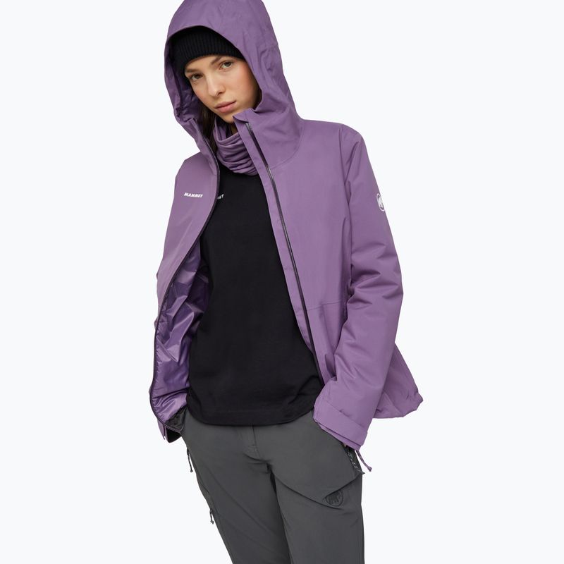Damen-Regenjacke Mammut Linard HS Thermo Hooded Jacket Women paloja 4