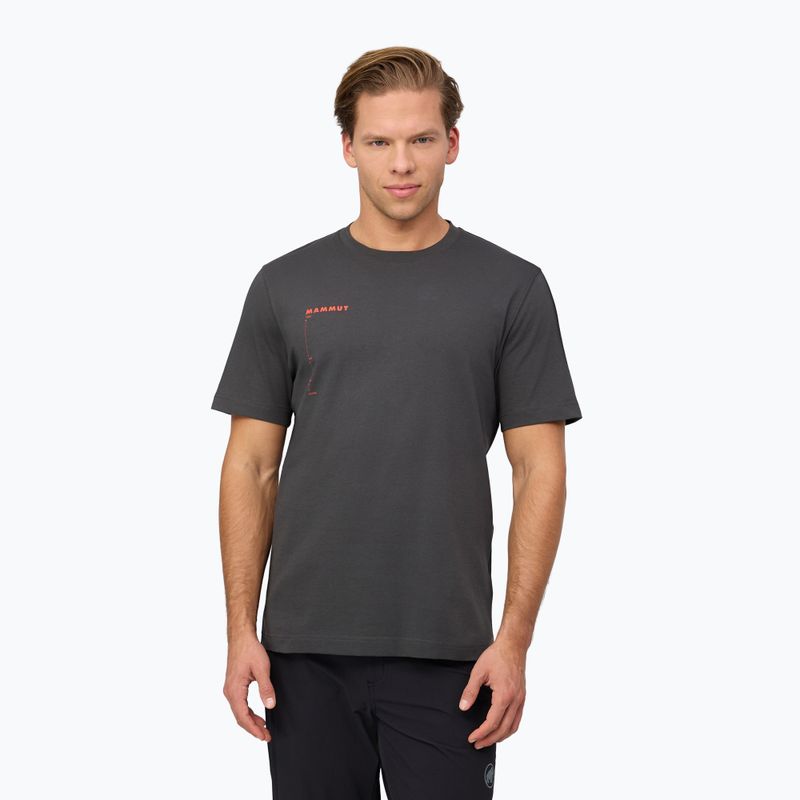 Herren-Shirt Mammut Base T-Shirt Men Avy gabbro