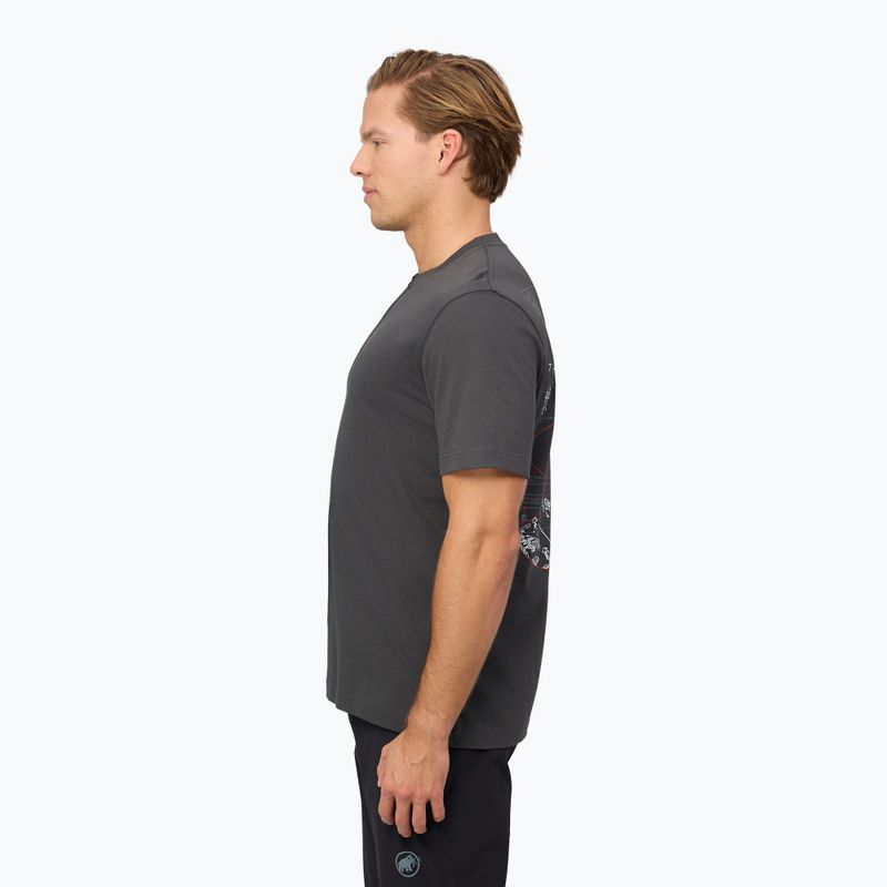 Herren-Shirt Mammut Base T-Shirt Men Avy gabbro 4