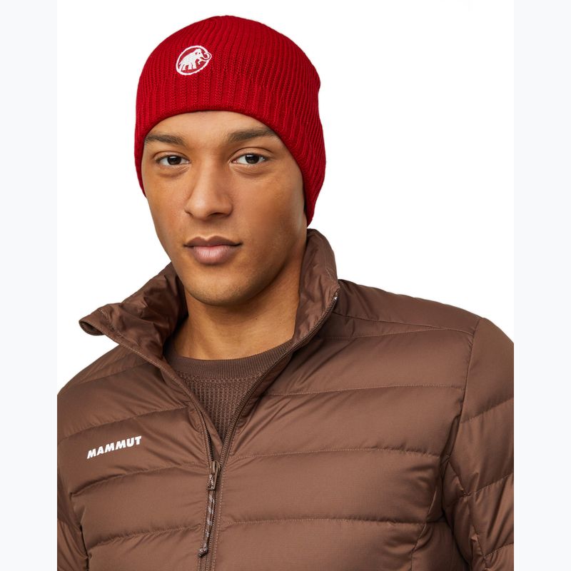 Wintermütze Mammut Sublime Beanie dark mammut red 3
