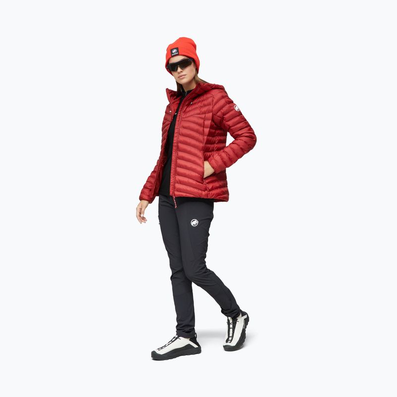 Gefütterte Damenjacke Mammut Albula IN Hooded Jacket Women dark mammut red 2