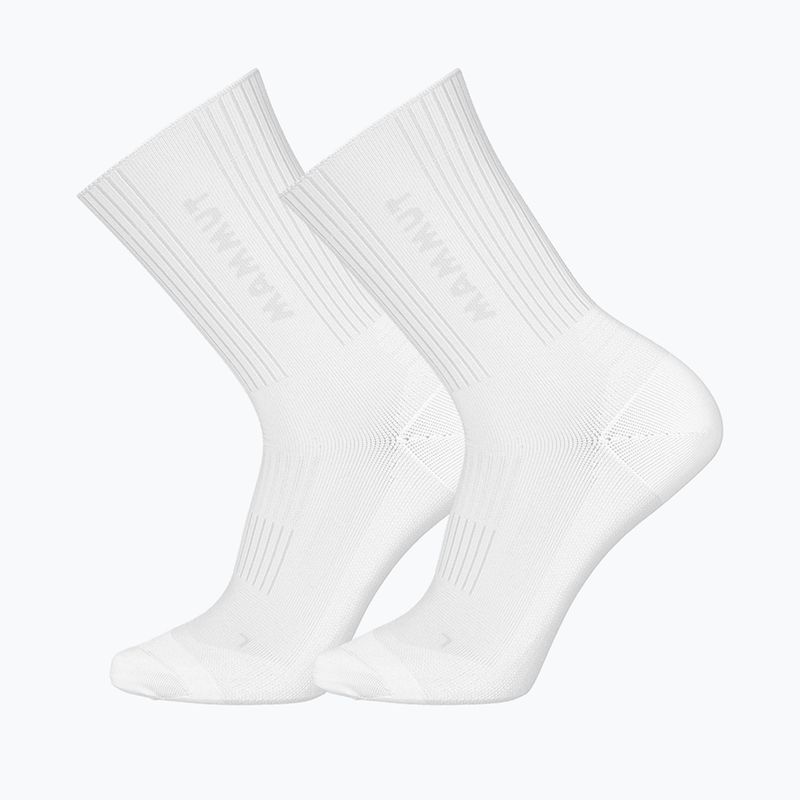 Socken Mammut Multisport Crew Socks 2 pack white/white
