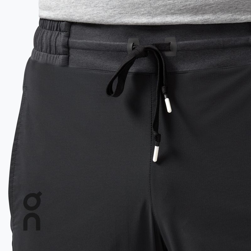 Men's On Running Hose schwarz 3