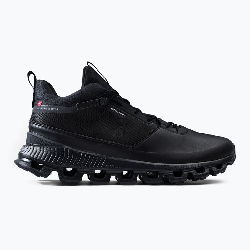Laufschuhe Herren On Cloud Hi Waterproof schwarz 2899674 2