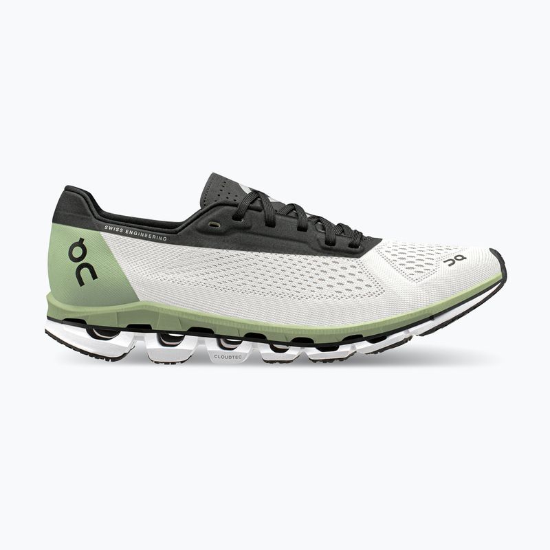 Women's On Running Cloudboom weiß/schwarz Laufschuhe