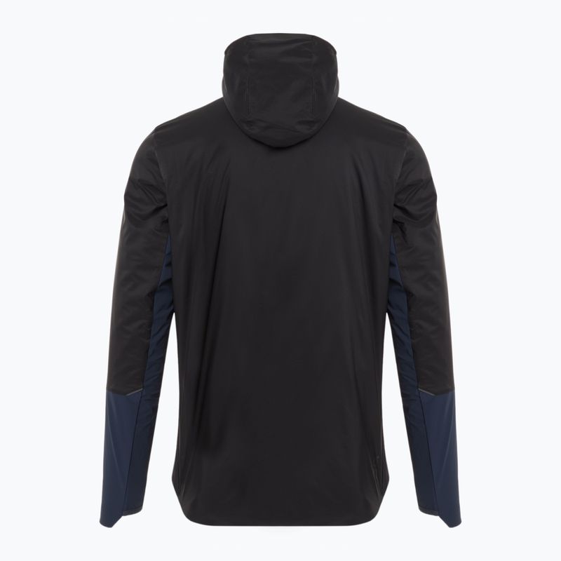 Herrenjacke On Running Insulator schwarz/navy 2