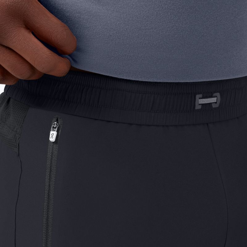 Herren Laufhose On Track schwarz 3