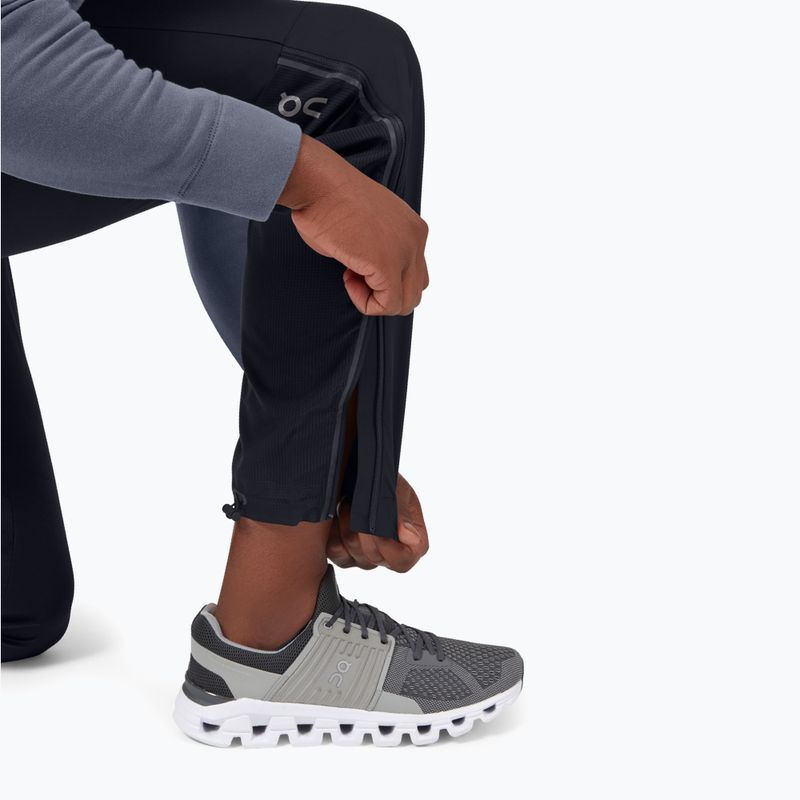 Herren Laufhose On Track schwarz 7