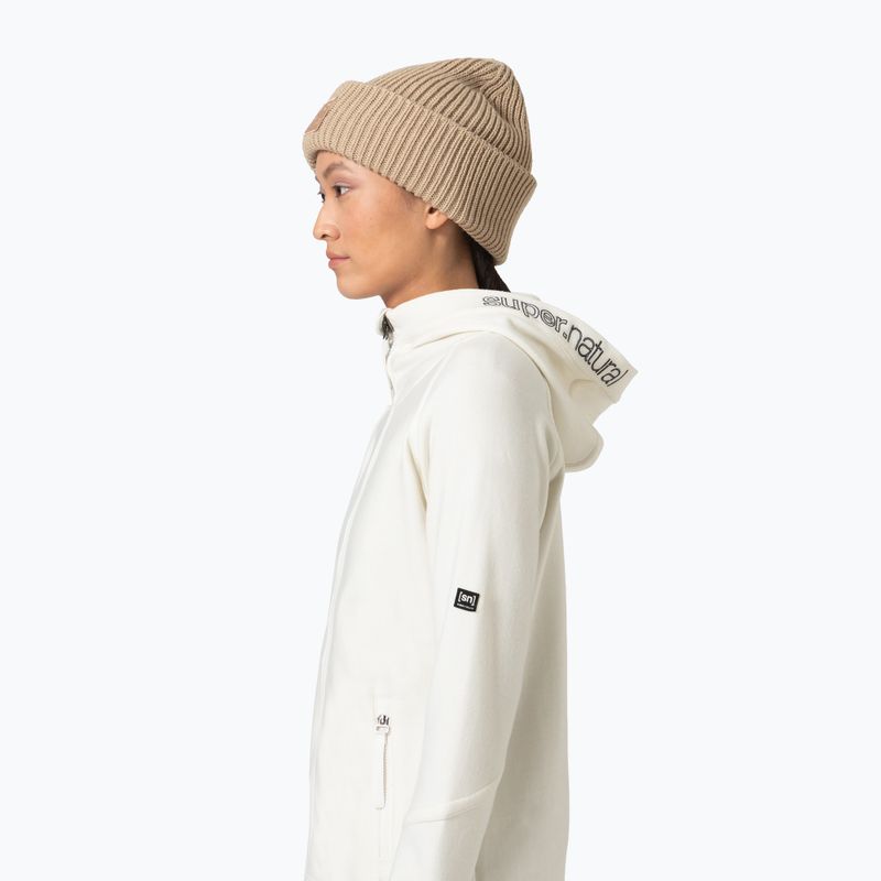 Wintermütze super.natural KriTeeini Beanie white pepper 4