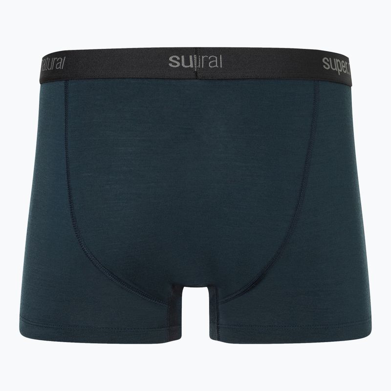 Herren Thermo-Boxershorts super.natural Tundra 175 blueberry 2
