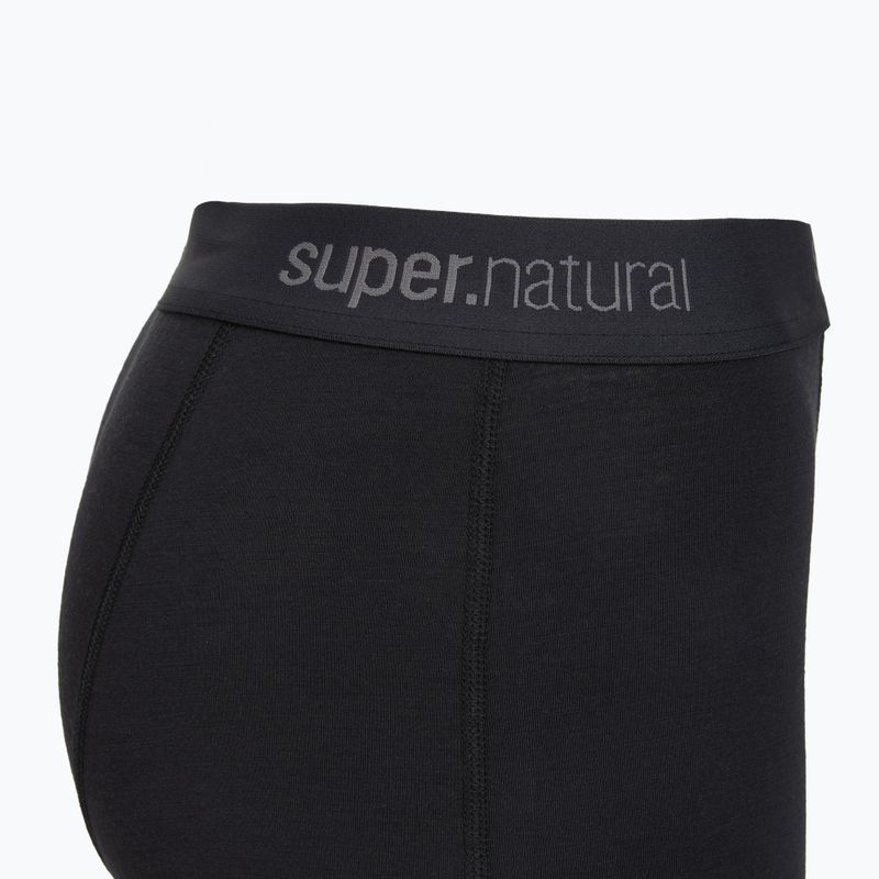 Herren Thermo-Boxershorts super.natural Tundra 175 2er-Pack jet black/jet black 4