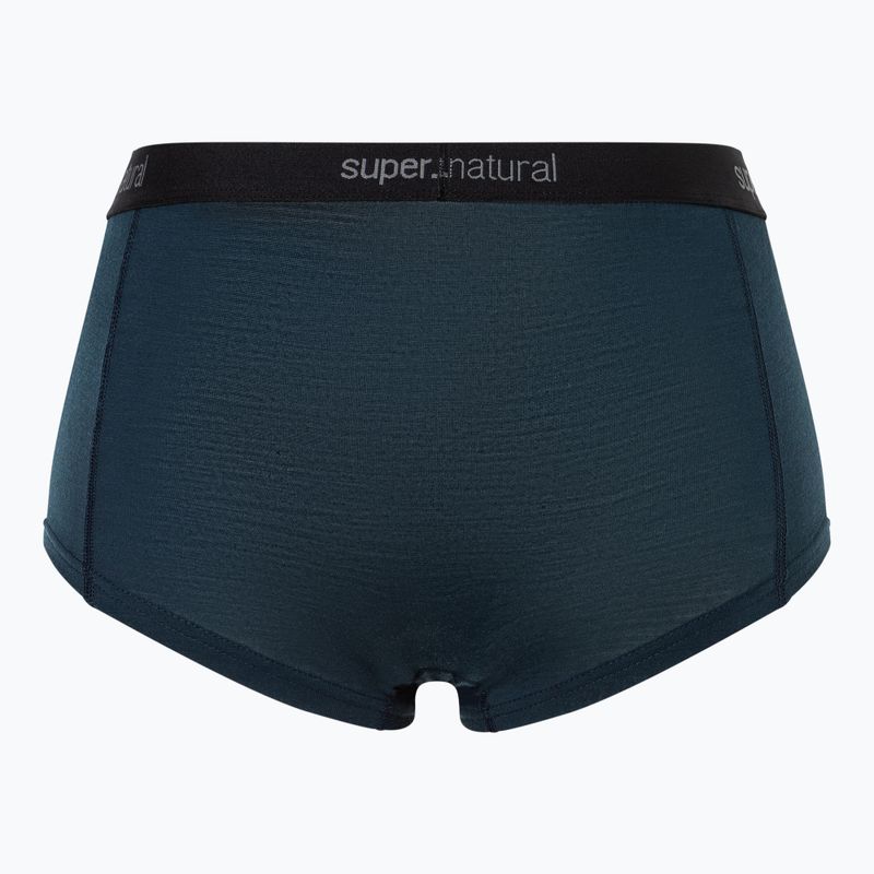 Damen Thermo-Boxershorts super.natural Tundra 175 Hipser 2 Paar blueberry/blueberry 2